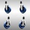 Service Caster 5 Inch 316SS Solid Poly Swivel 1-7/8 Inch Expanding Stem Caster Brake SCC, 2PK SCC-SS316EX20S514-SPUS-2-TLB-2-178 - alternate 2